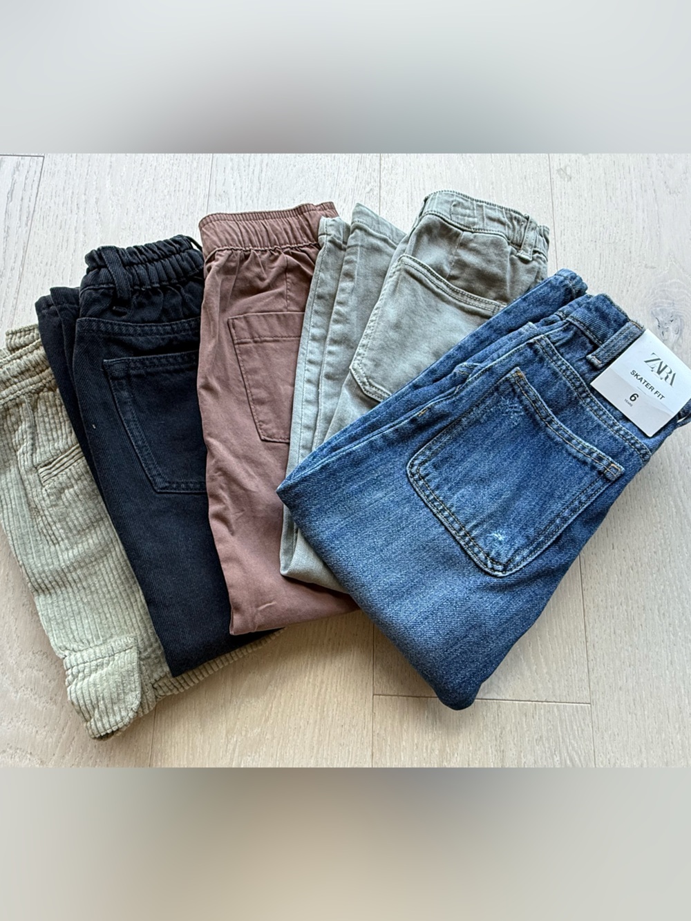 ZARA Kids Set of 5 Pants Sz. 6Y